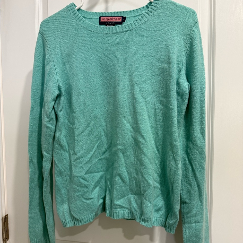 Vineyard Vines Mint Green Crewneck Sweater